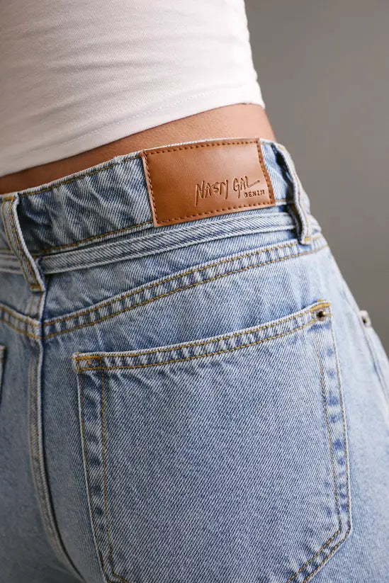 LANECHIC  The Belted Wide Leg Jeans