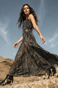 LANECHIC   Hem Strappy Festival Maxi Dress