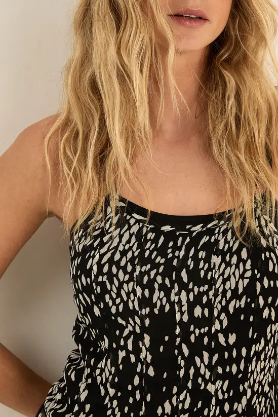 LANECHIC   Hem Strappy Festival Maxi Dress
